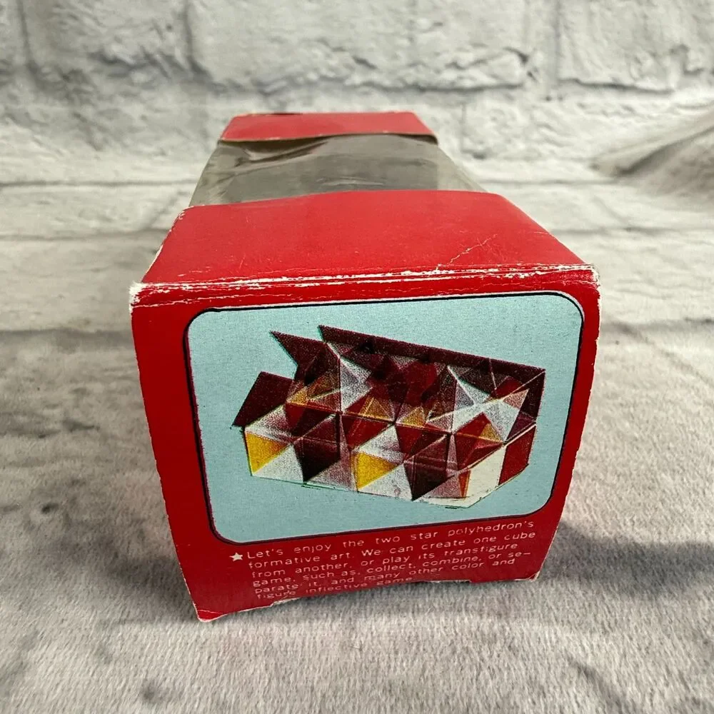 VTG Wonderful Cube Twin Comet Brain Tease Fidget Toys Made In Taiwan